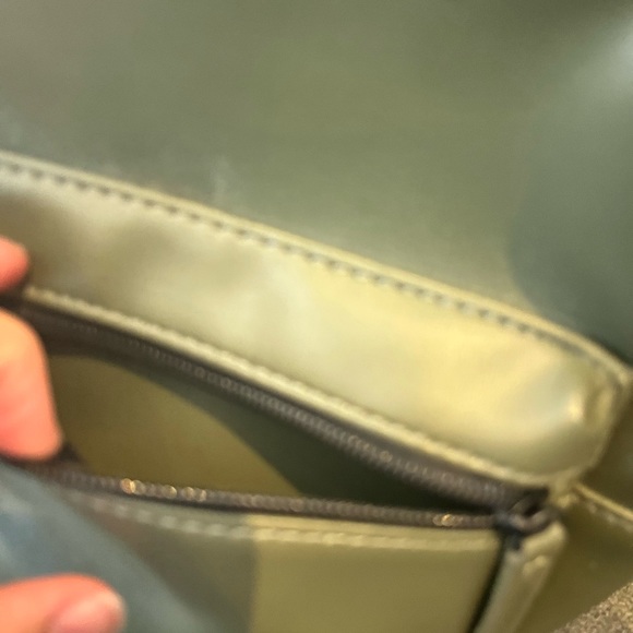 Kendall & Kylie mini backpack. Khaki, black adjustable straps - Picture 2 of 3